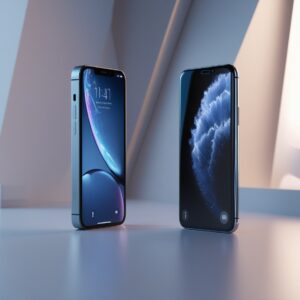 Comparaison des écrans Super Retina XDR de l’iPhone 15 Pro et Dynamic AMOLED 2X du Galaxy S24 Ultra.