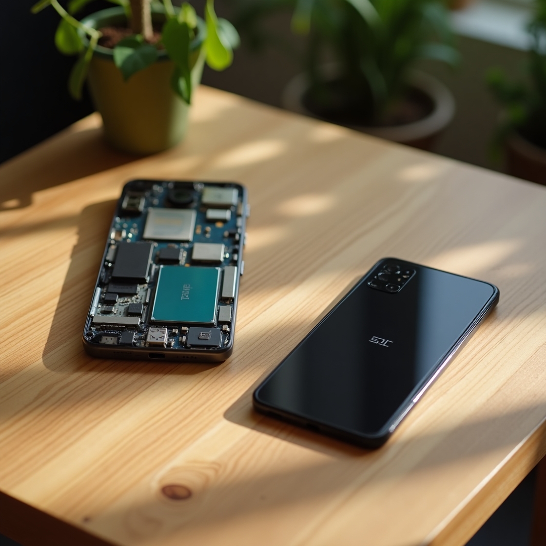 utilisateur démontant facilement un fairphone 5 avec un petit tournevis