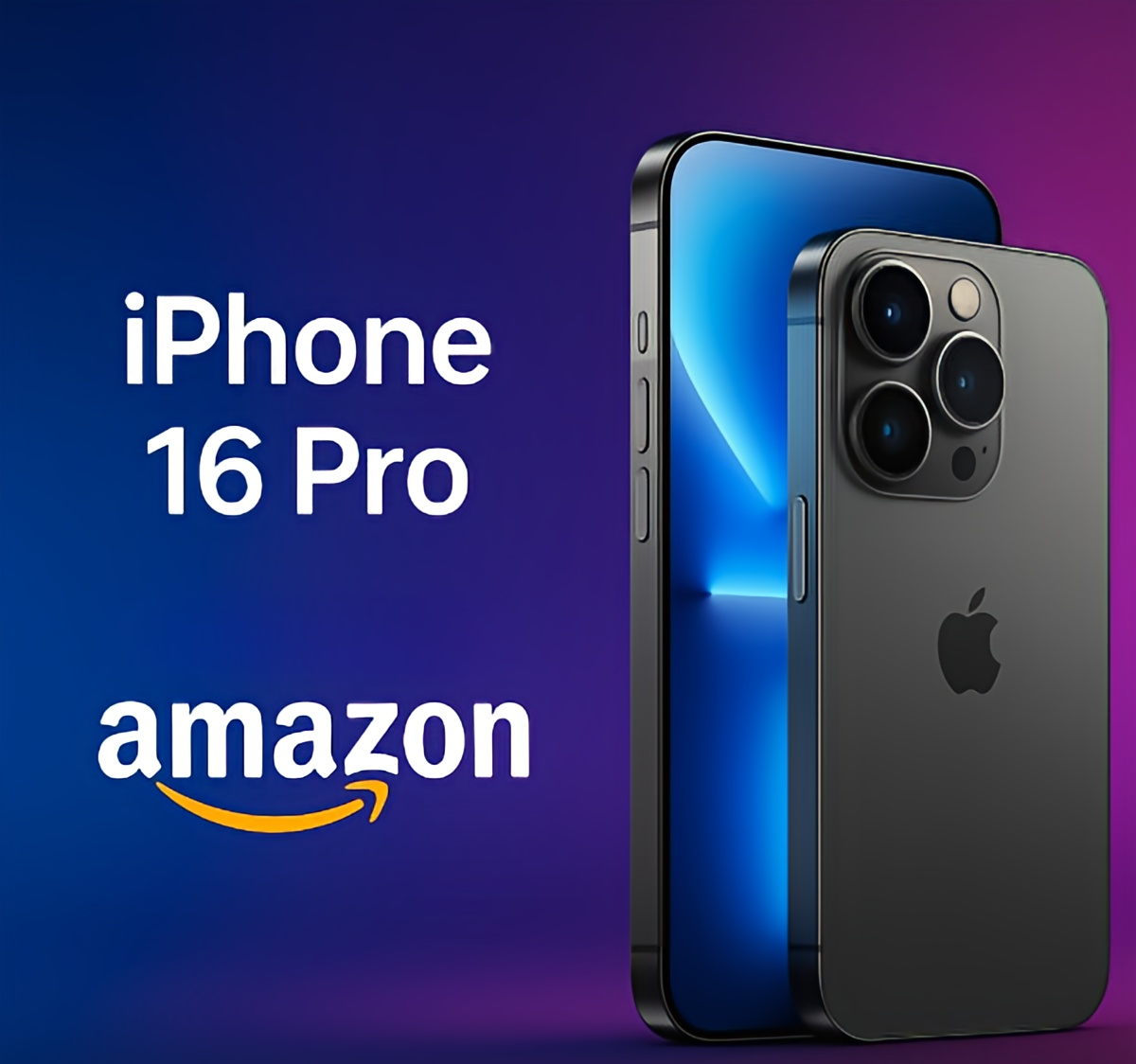 vue arrière de l’iphone 16 pro avec module photo triple et design