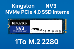 ssd kingston nv3 1to m.2 nvme pci express 4.0 pour booster windows 11