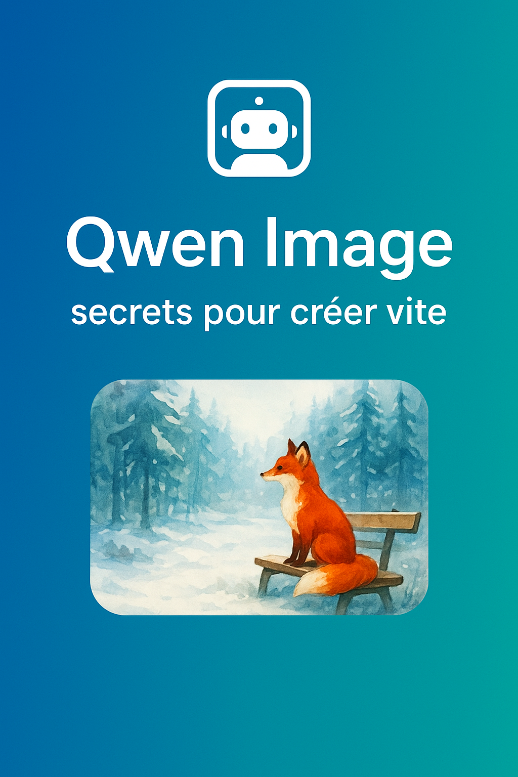 Interface Qwen Image affichant la génération d’images à partir de texte avec design